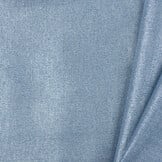 Coated Denim Stof Lichtblauw -Zilver