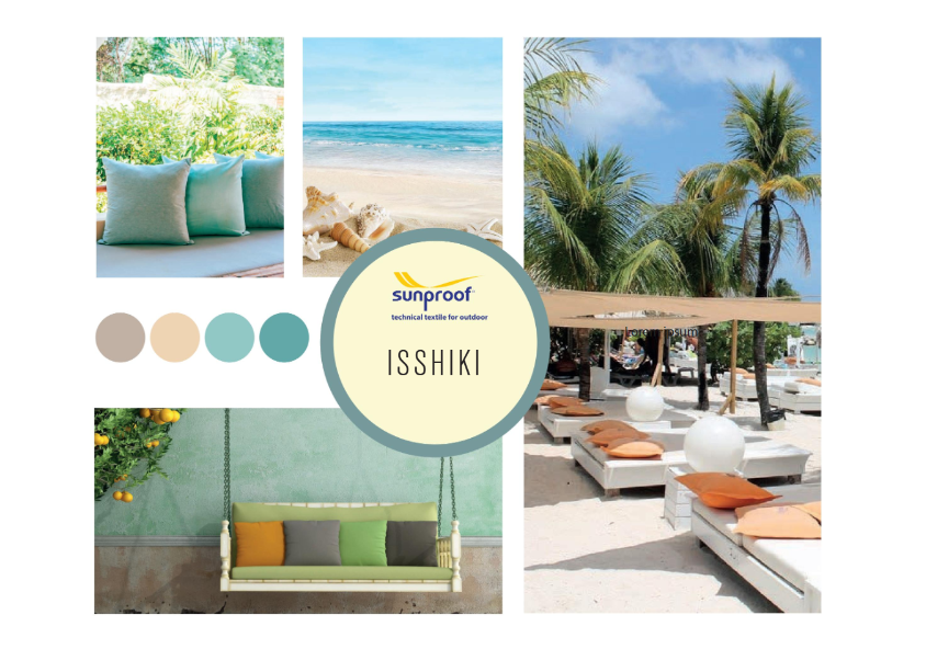 Outdoorstof Sunproof® Isshiki - Cacao