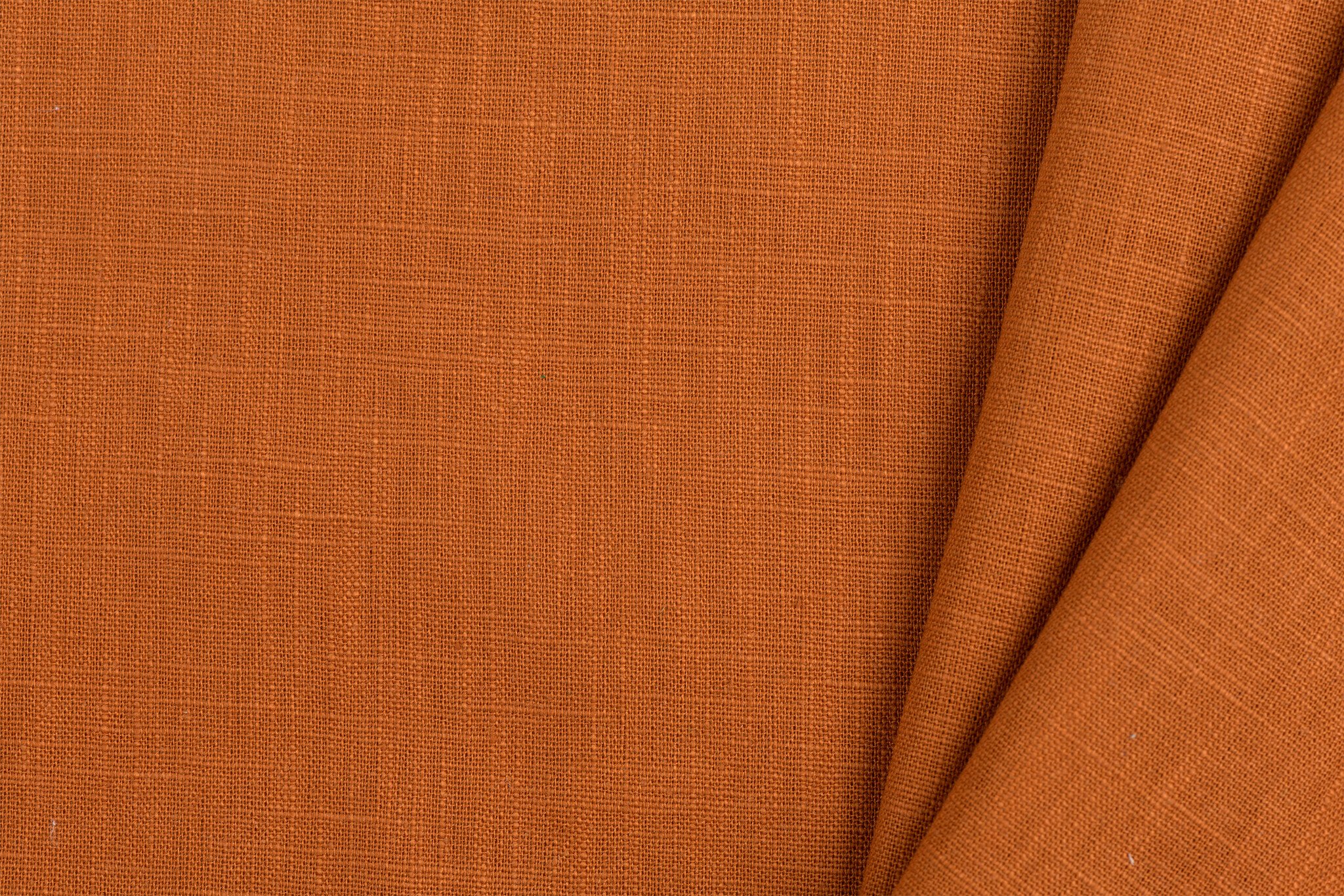 Linnen Stof Cognac