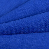 Linnen Stof Kobaltblauw