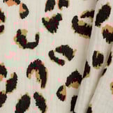 Hydrofiel Stof Luipaard New Ecru