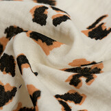 Hydrofiel Stof Luipaard New Ecru