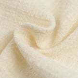 Slub Stone Washed Katoen Stof Naturel