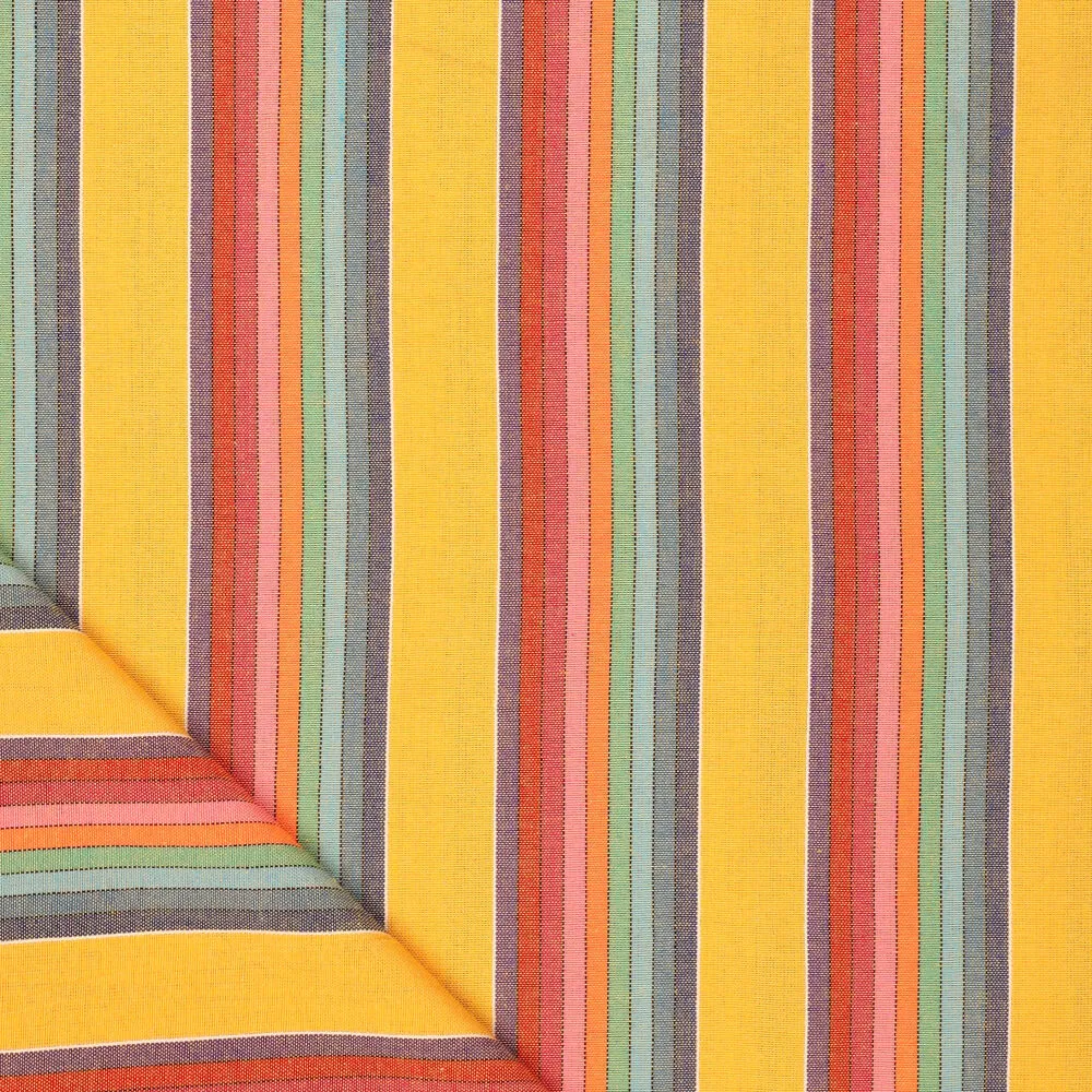 Mexicaanse Stof Strepen Geel