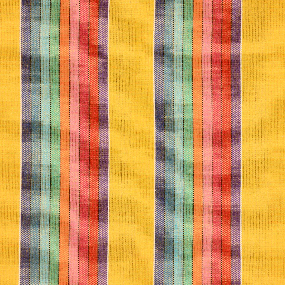 Mexicaanse Stof Strepen Geel