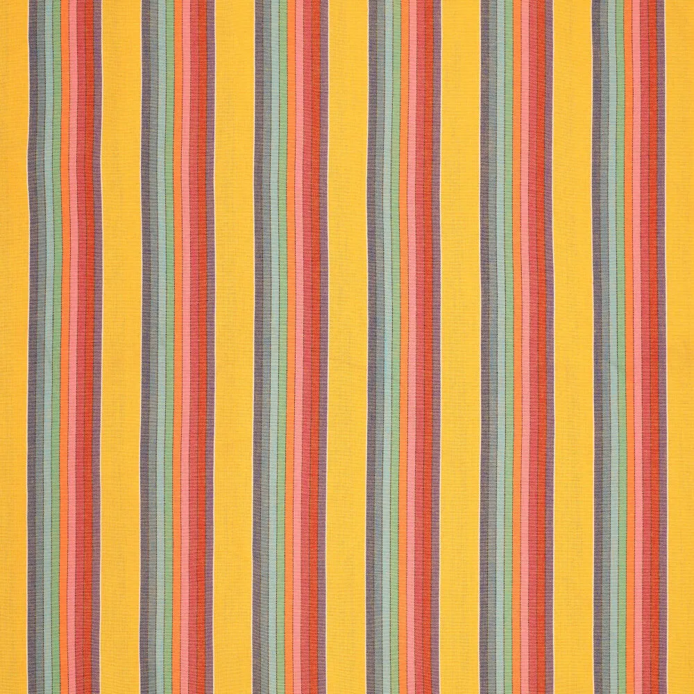 Mexicaanse Stof Strepen Geel