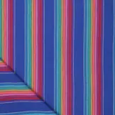 Mexicaanse Stof Strepen Blauw