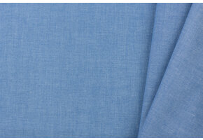 Denim Chambray Stof Lichtblauw
