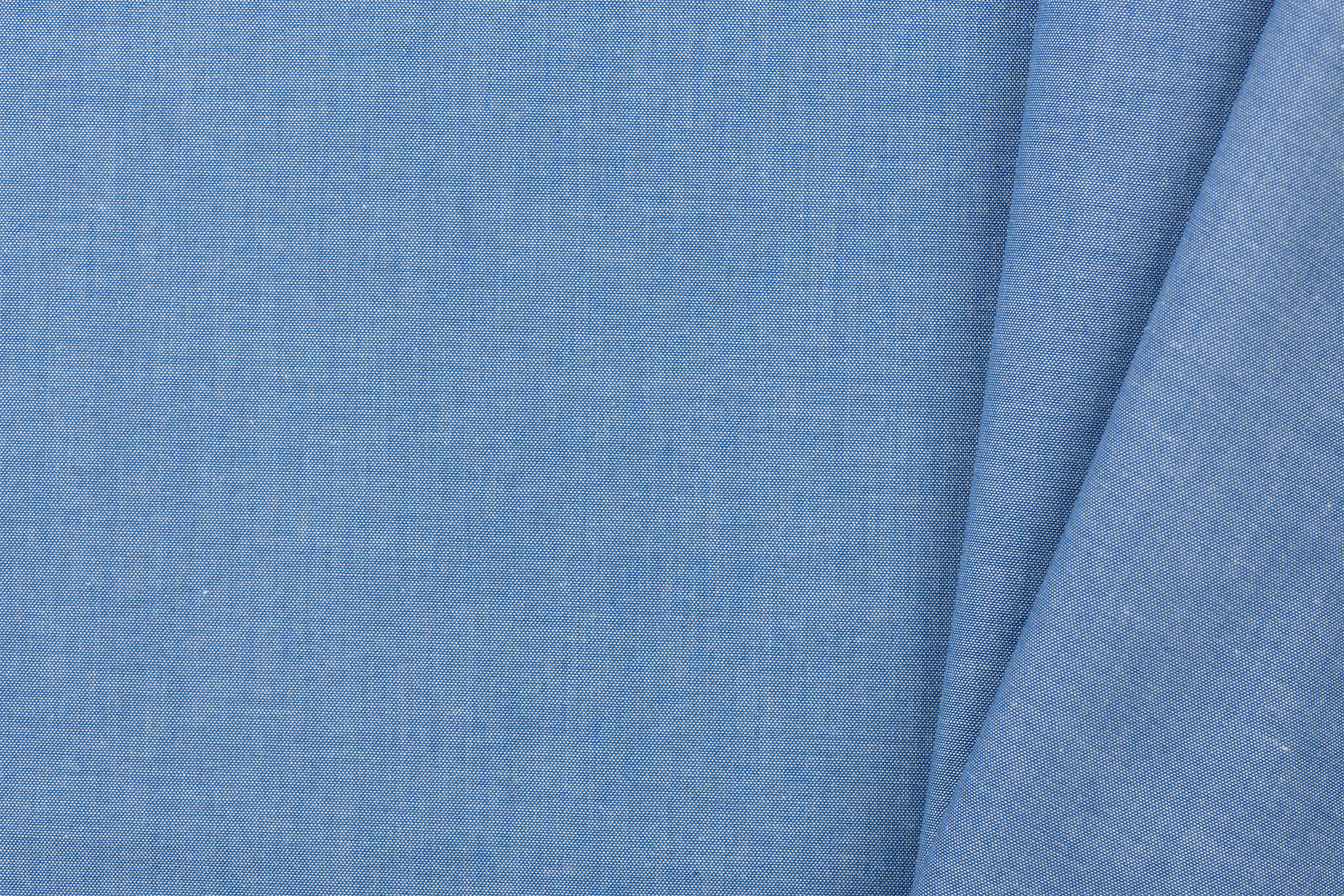 Denim Chambray Stof Lichtblauw