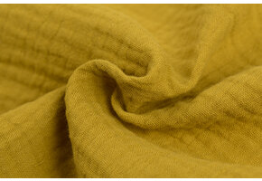 Baby Cotton – Mousseline Stof - Gold