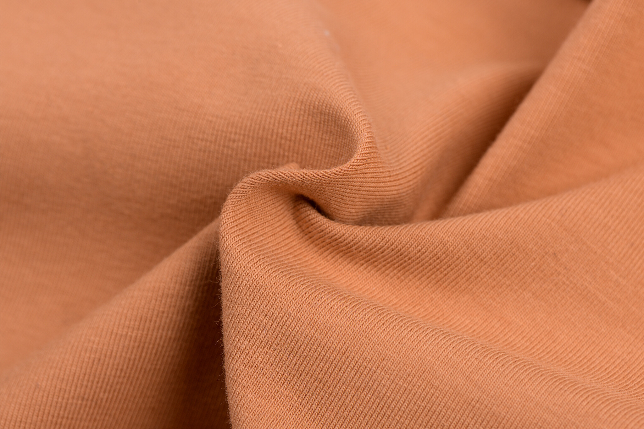 Katoenen Jersey Salmon