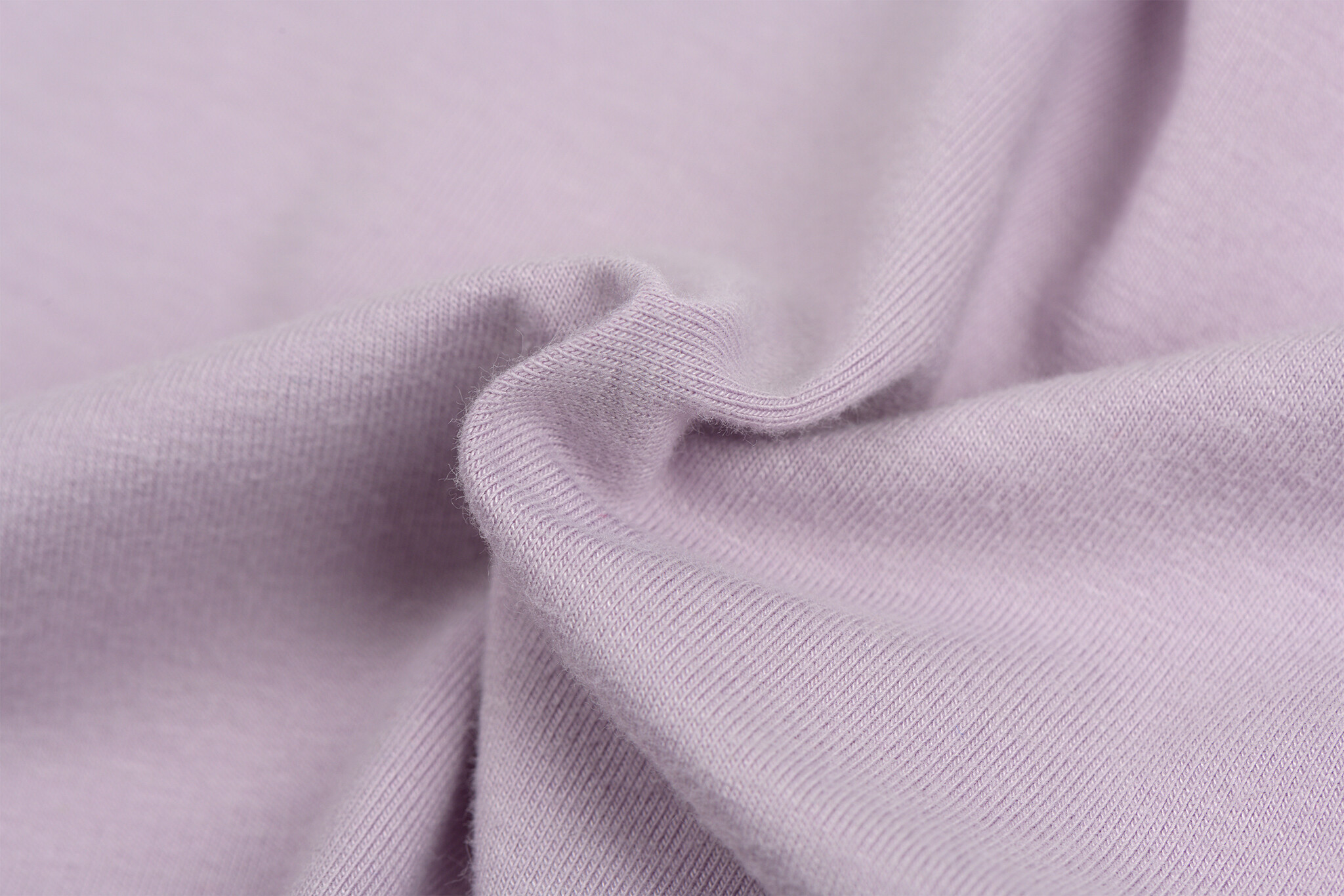 Bamboe Jersey Stof Zacht Lila