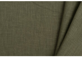 Linnen Stof Legergroen