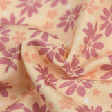 Jersey Katoen Digitale Print - Zoete Bloem Roze