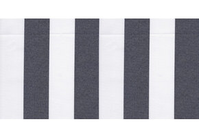 Outdoorstof Sunproof New Koblenz Strepen - Zwart