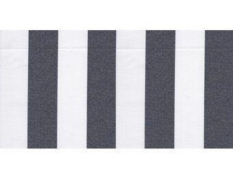 Outdoorstof Sunproof New Koblenz Strepen - Zwart