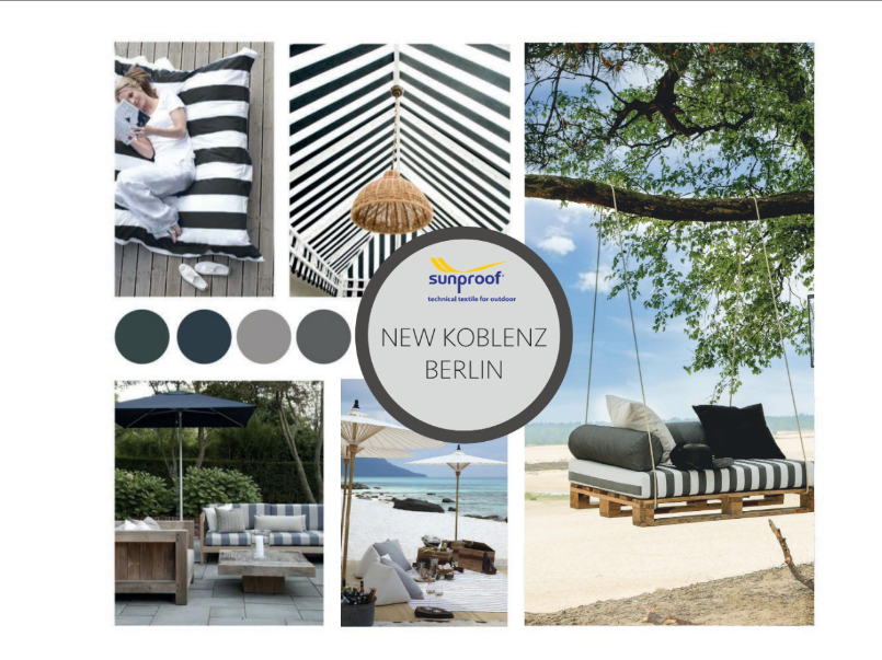 Outdoorstof Sunproof Berlin - Donkergroen