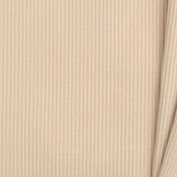 Rib Jersey Stof Licht Beige