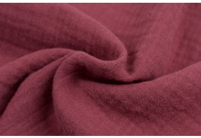 Baby Cotton – Mousseline Stof - Framboos