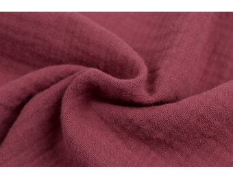 Baby Cotton – Mousseline Stof - Framboos