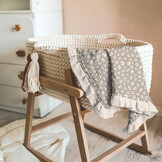 Hydrofiel Stof Panterprint Off White