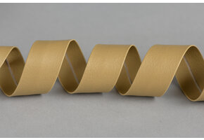 Biaisband Imitatieleer Beige 20mm