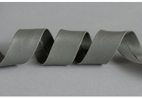 Biaisband Imitatieleer Grijs 20mm