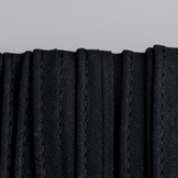 Paspelband Katoen Zwart 10mm