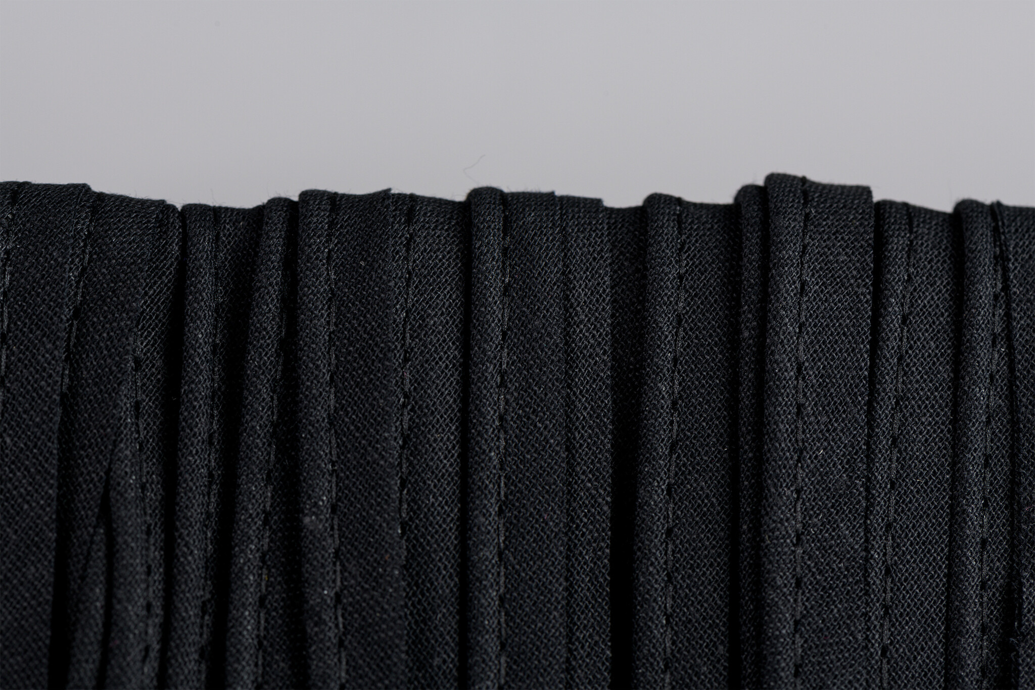 Paspelband Katoen Zwart 10mm