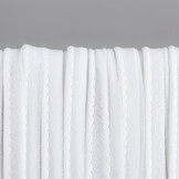 Paspelband Katoen Wit 10mm