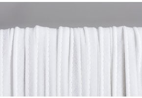 Paspelband Katoen Wit 10mm