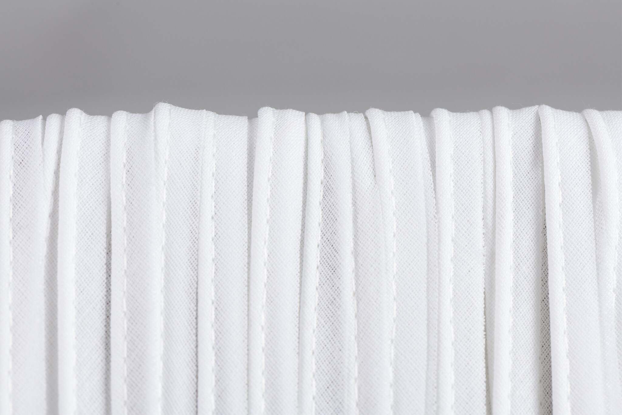 Paspelband Katoen Wit 10mm