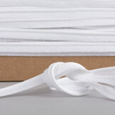 Paspelband Katoen Wit 10mm