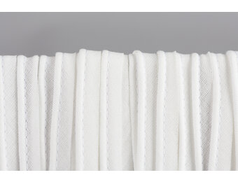 Paspelband Katoen Ecru 10mm