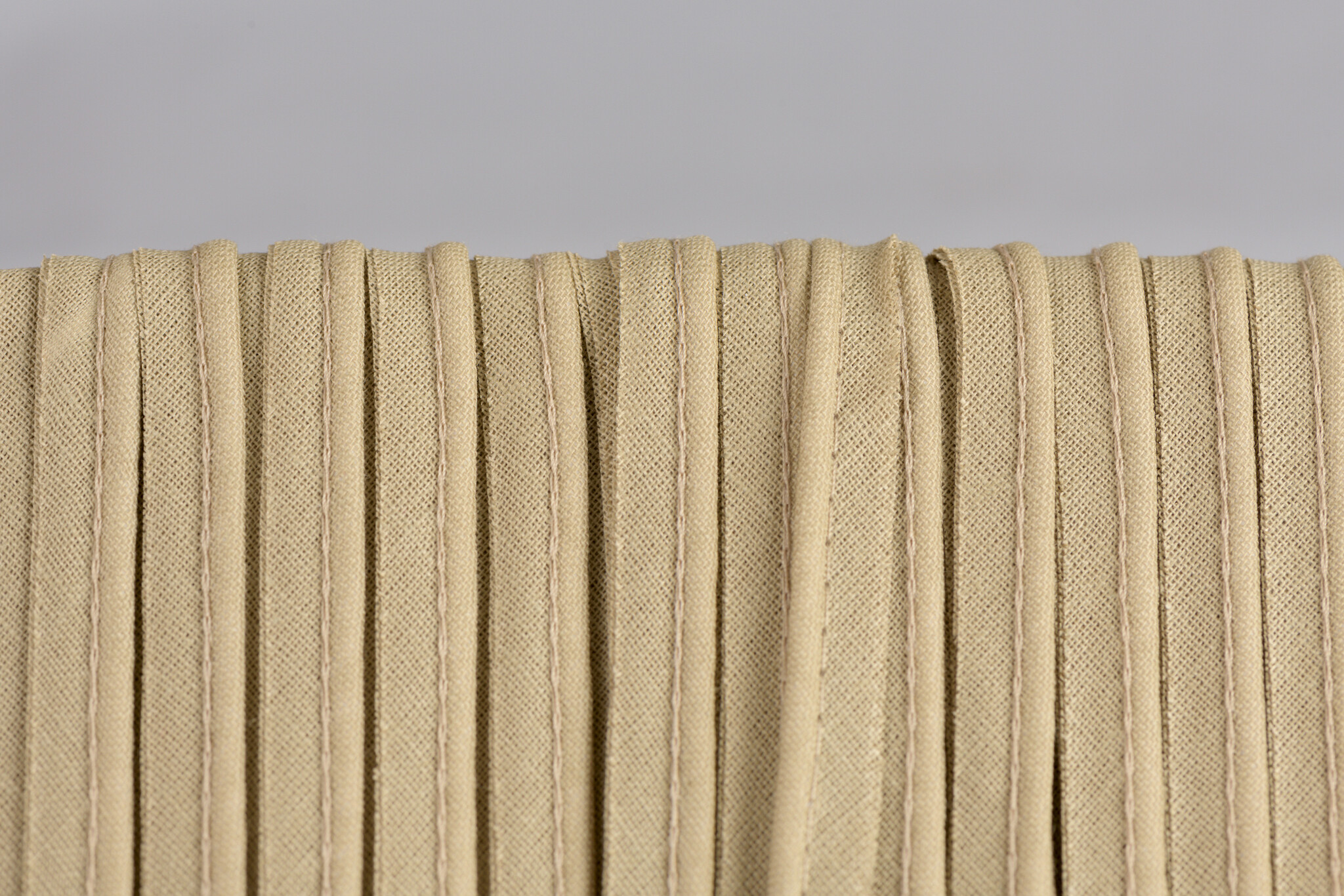 Paspelband Katoen Beige 10mm