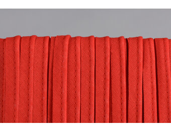 Paspelband Katoen Rood 10mm