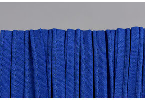 Paspelband Katoen Kobalt 10mm