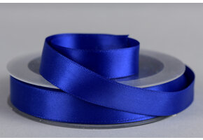 Satijnband 16mm Kobalt