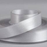 Satijnband 25mm Licht Grijs