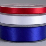 Satijnband 25mm Rood