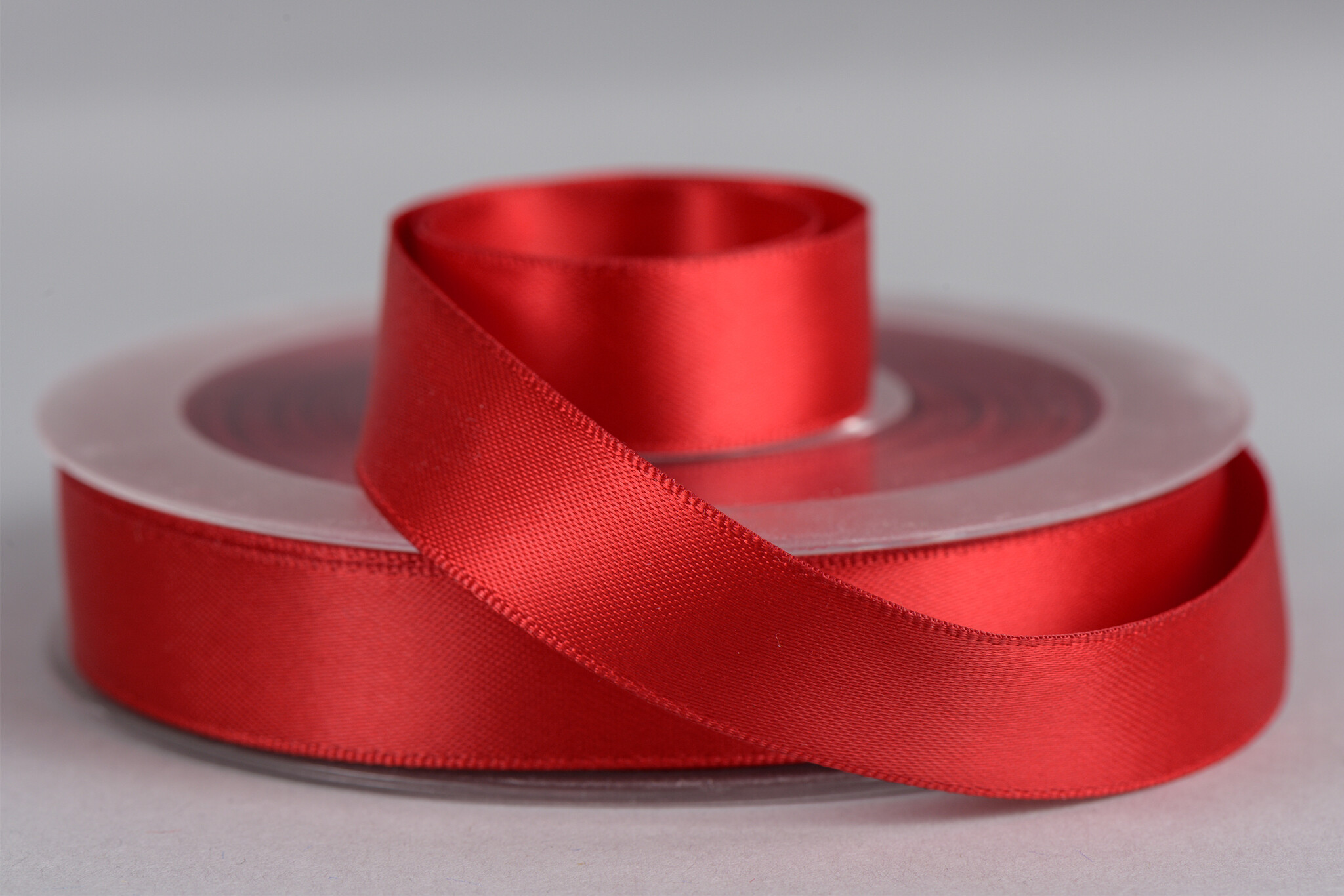 Satijnband 25mm Rood