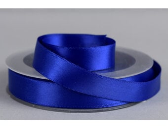 Satijnband 25mm Kobalt
