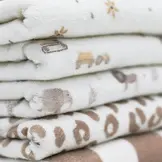 Stretch Badstof - Luipaardprint