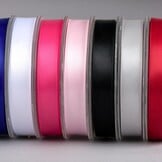 Satijnband 16mm Oranje