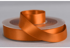 Satijnband 25mm Oranje