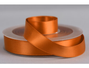 Satijnband 25mm Oranje