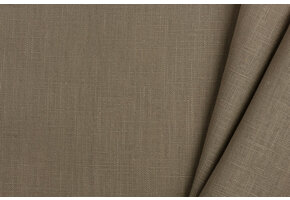 Linnen Stof Taupe - Bruin