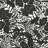 Viscose Voile Stof Digital Print Abstract