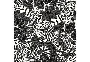 Viscose Voile Digital Print Abstract