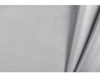 Skai Kunstleer Zilver Metallic